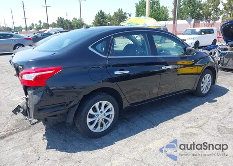 2018 Nissan Sentra Sv из США, поврежденный, VIN 3N1AB7APXJL645720